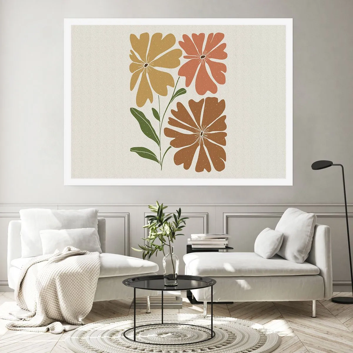Poszter - Természet és geometria - 100x70 cm