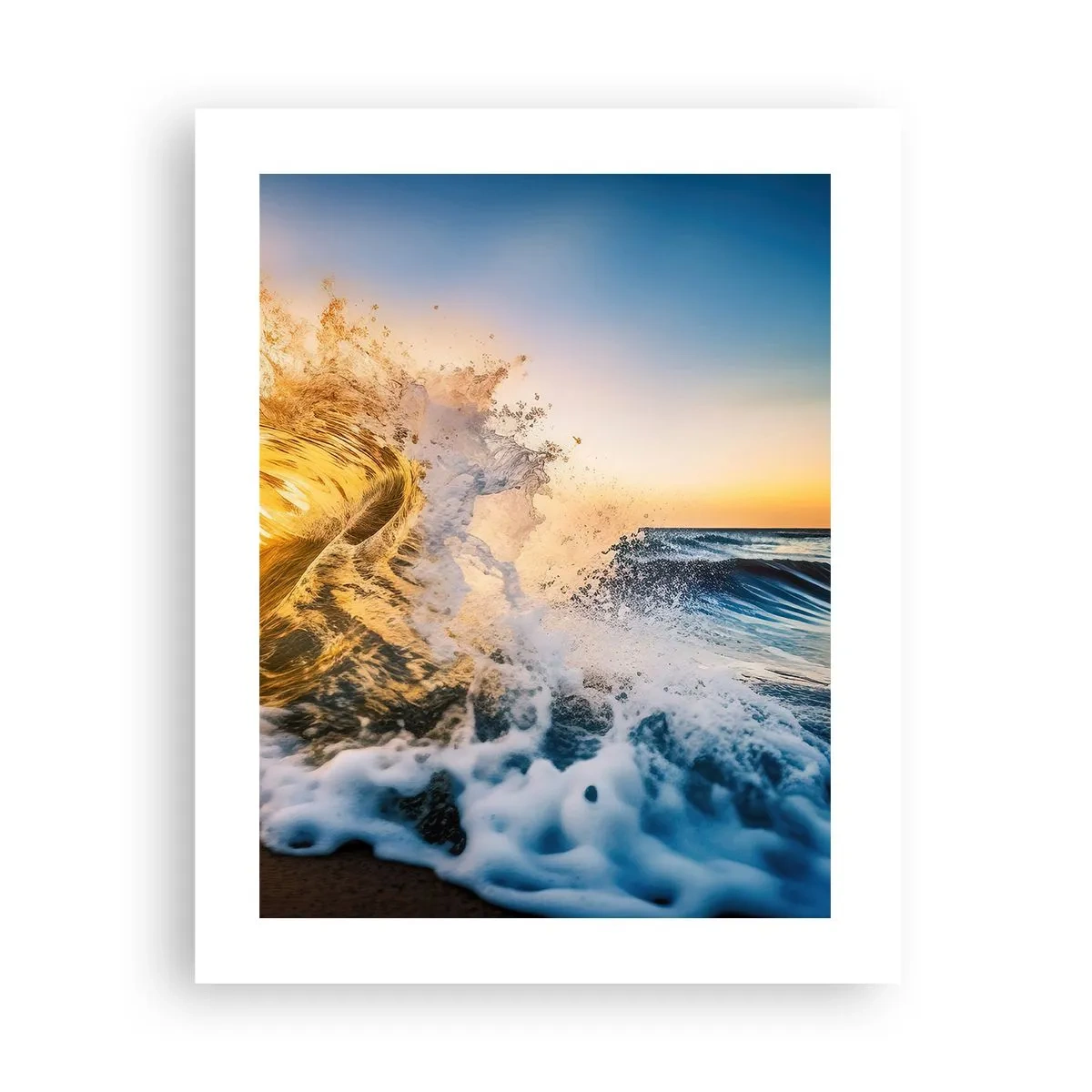 Poszter - Játék a homokban - 40x50 cm