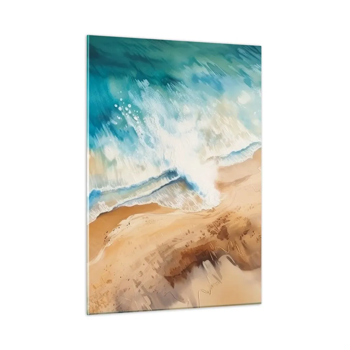 Üveg kép - Visszatérő hullám - 50x70 cm