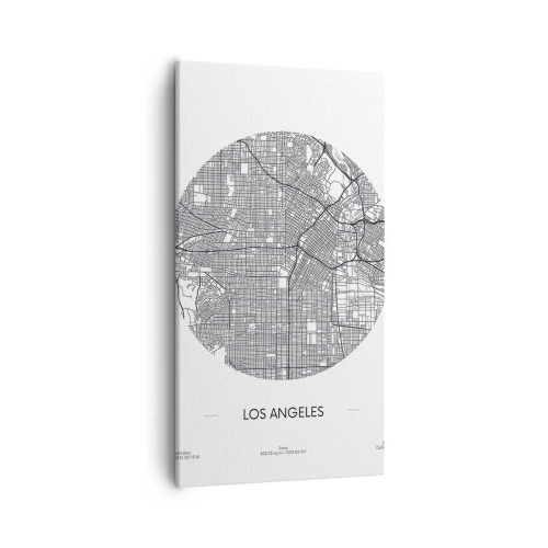 Vászonkép - Los Angeles anatómiája - 55x100 cm