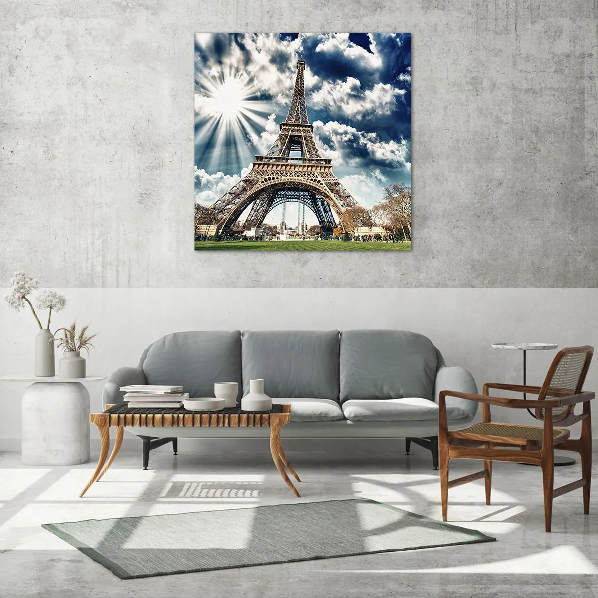 Üveg kép - Az egyetlen ilyen a nap alatt - 70x70 cm