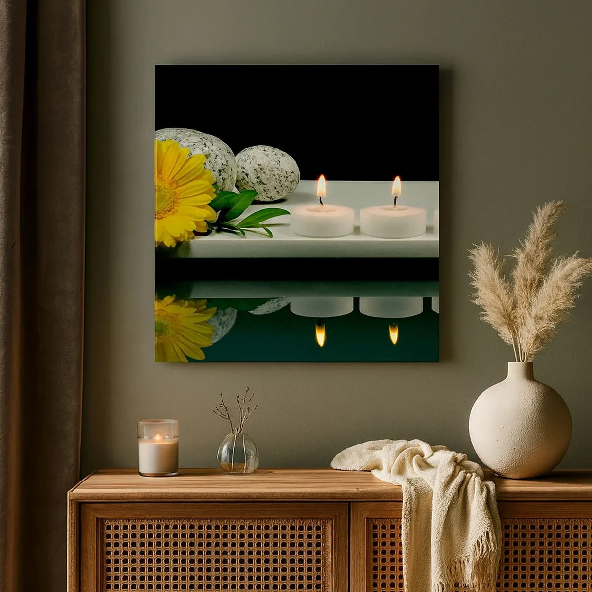 Vászonkép - Az érzékek megnyugtatása - 30x30 cm