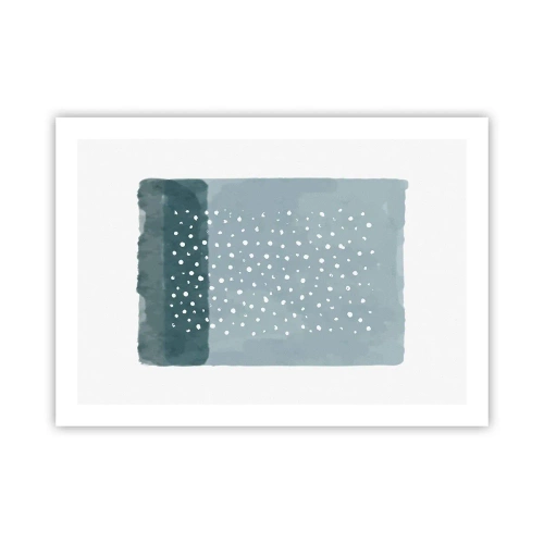 Poszter - Kéken nőtt - 70x50 cm