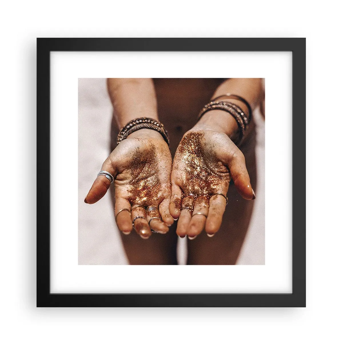 Poszter fehér keretben - Ajándék neked - 30x30 cm