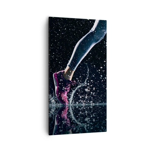 Vászonkép - Amennyi erő van a lábakban - 55x100 cm