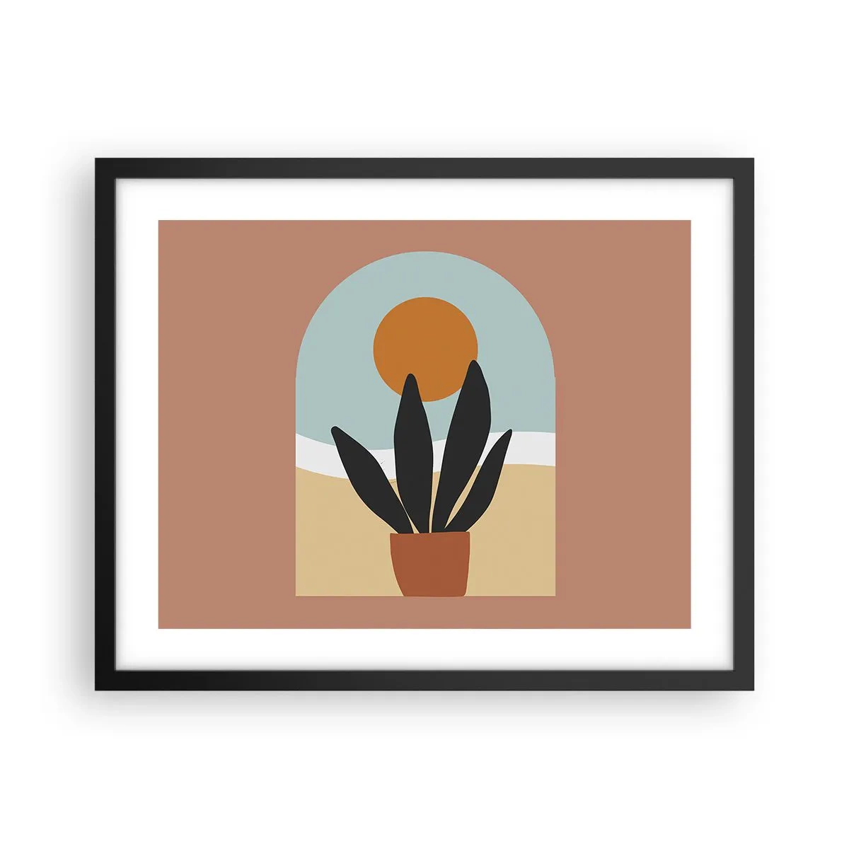 Poszter fehér keretben - Kis örömök - 50x40 cm