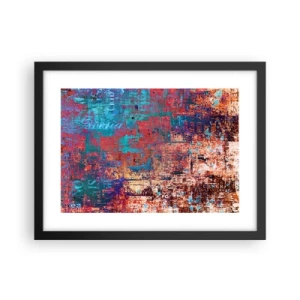 Poszter fehér keretben - Emlékezés és feledés - 40x30 cm