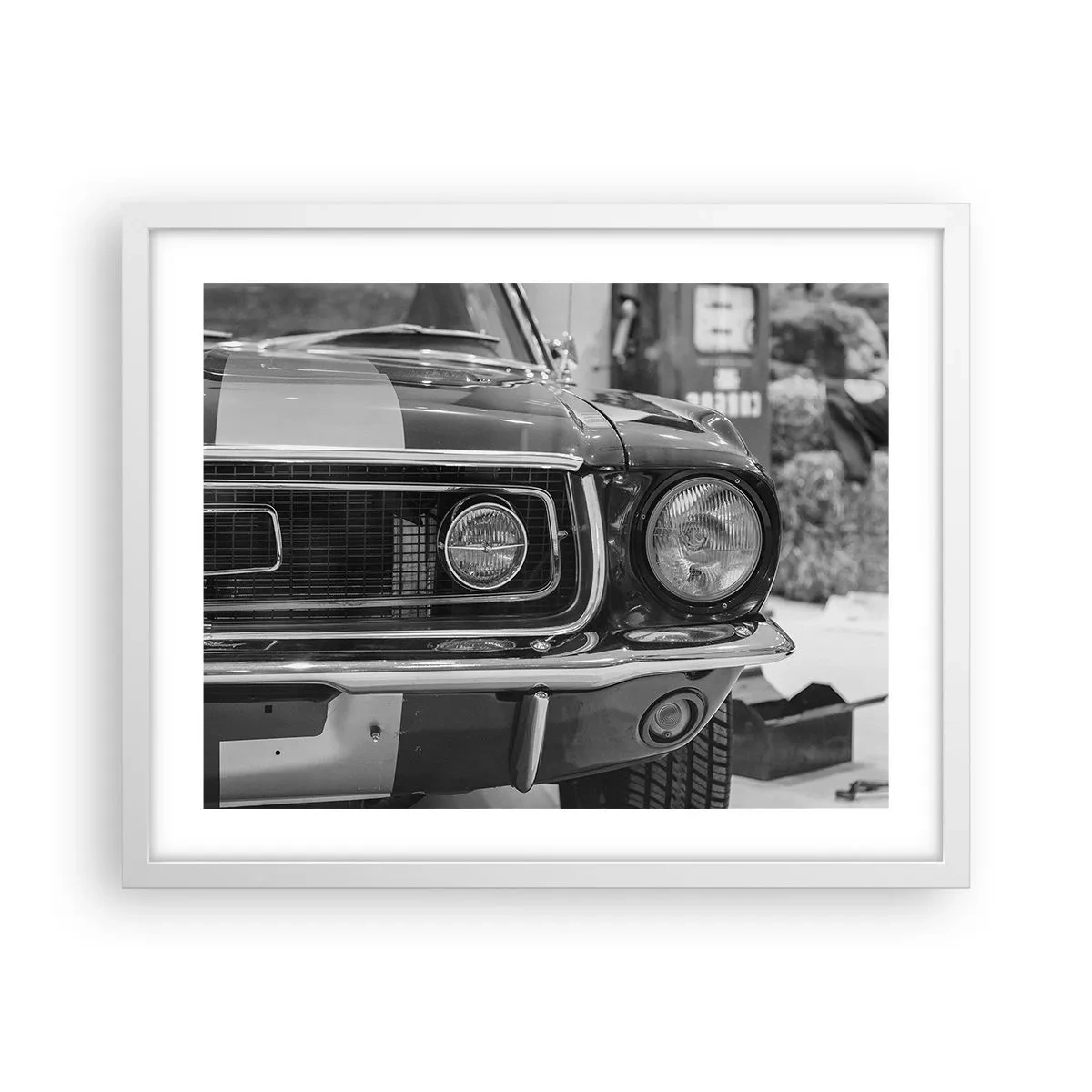 Poszter fekete keretben - Vad utazás - 50x40 cm