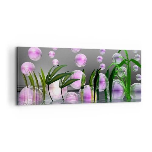 Vászonkép - A könnyedség és az élet tükröződő kompozíciója - 120x50 cm