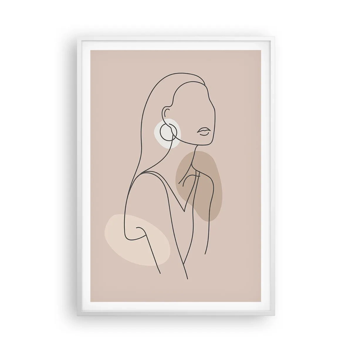 Poszter fekete keretben - Leány ikonja - 70x100 cm