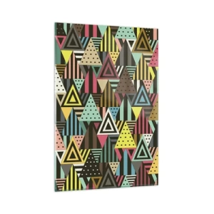 Üveg kép - Hármas ritmusban - 80x120 cm