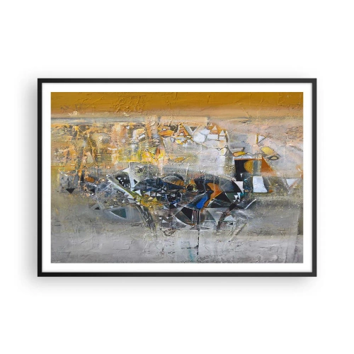 Poszter fehér keretben - Minden rendben lesz - 100x70 cm