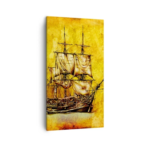 Vászonkép - Irány Tortuga! - 45x80 cm