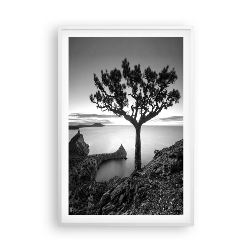 Poszter fekete keretben - Béke a horizontig - 61x91 cm