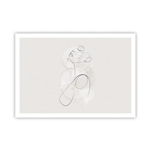 Poszter - A szépség spirálja - 100x70 cm