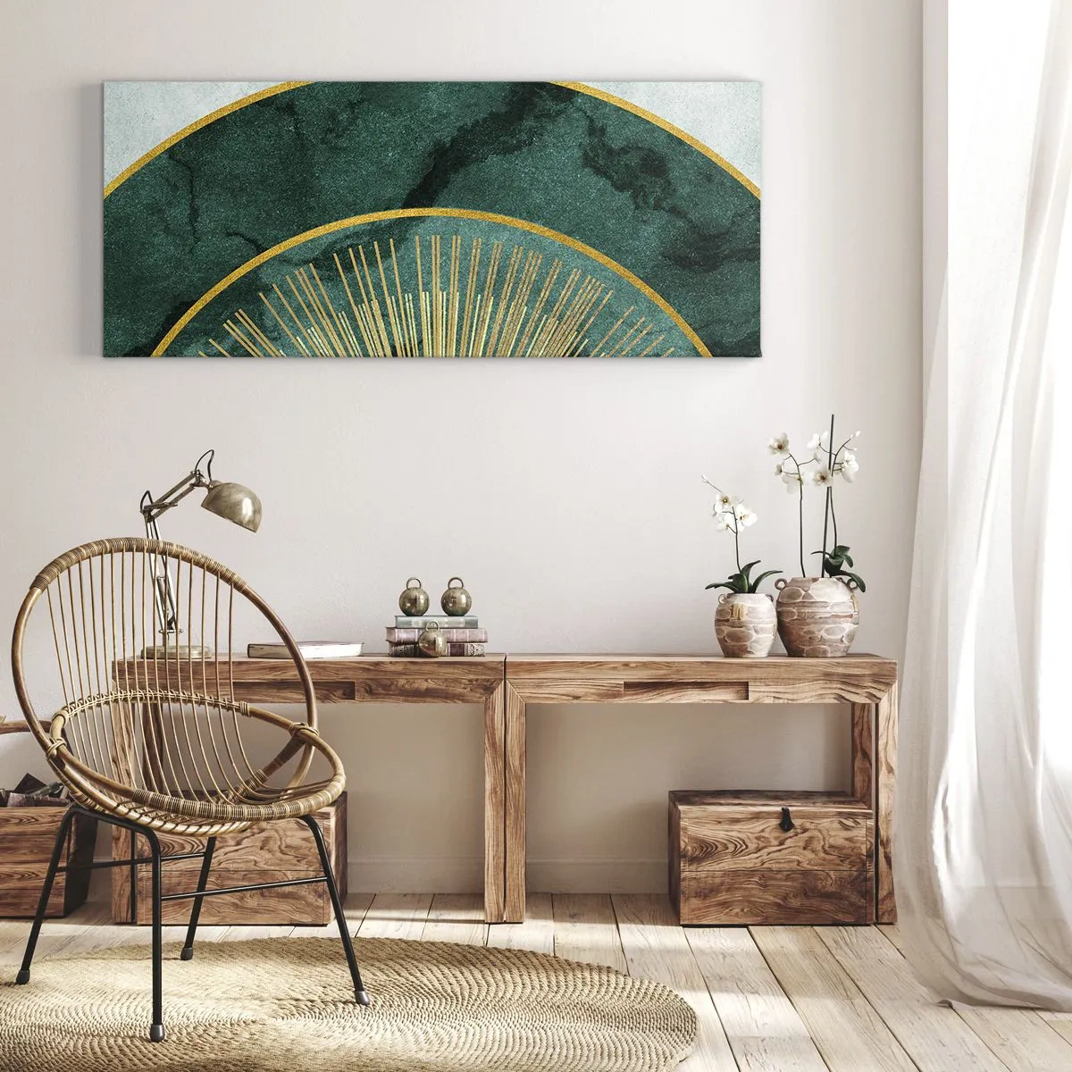 Vászonkép - Egy másik naprendszer - 120x50 cm