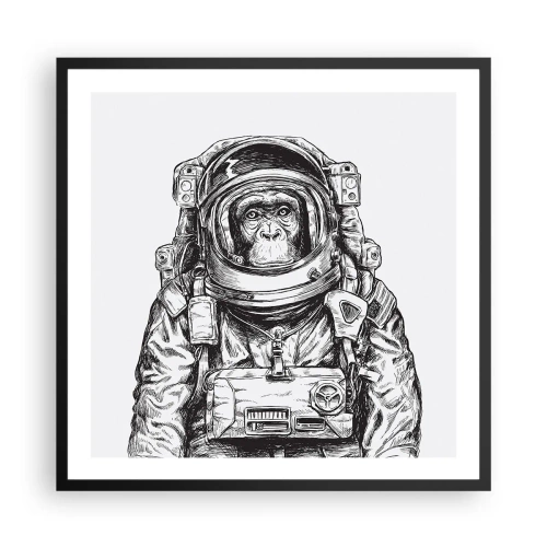 Poszter fehér keretben - Alternatív evolúció - 60x60 cm