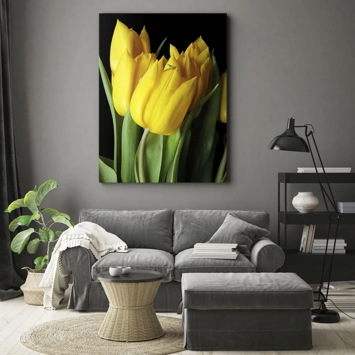 Vászonkép - Tiszta napból készült - 50x70 cm