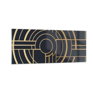 Üveg kép - A dolgok fordulatai - 100x40 cm