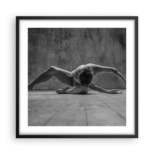 Poszter fehér keretben - Előkerített szimmetria  - 50x50 cm