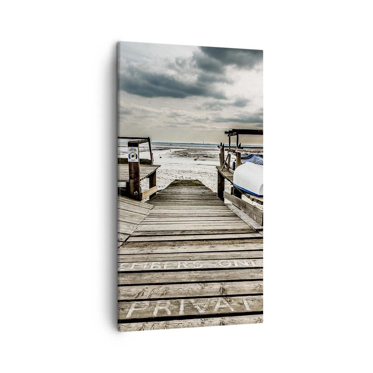 Vászonkép - Az északi part - 45x80 cm