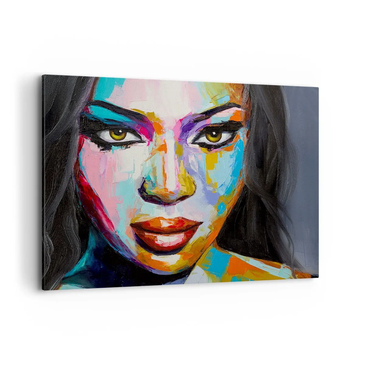 Vászonkép - Lehetetlen levenni a tekintetet - 120x80 cm