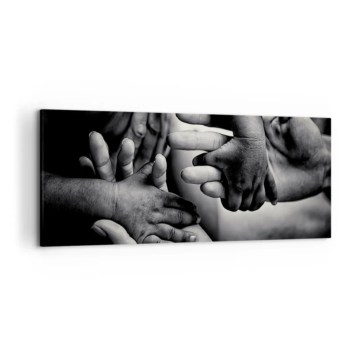 Vászonkép - Embernek lenni - 120x50 cm