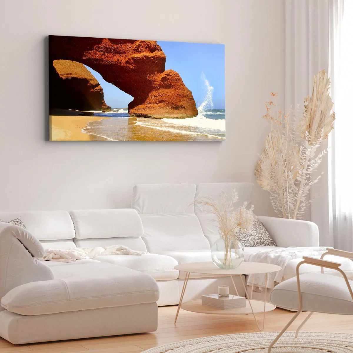 Vászonkép - Víz és szél évezredek óta - 90x30 cm