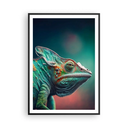 Poszter fehér keretben - Látsz engem? Nem jó... - 70x100 cm