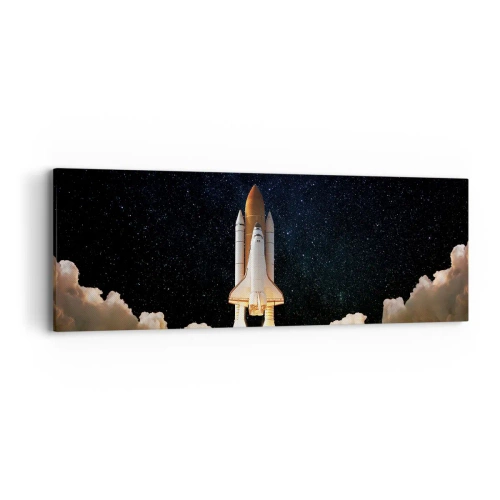 Vászonkép - Ad astra! - 90x30 cm