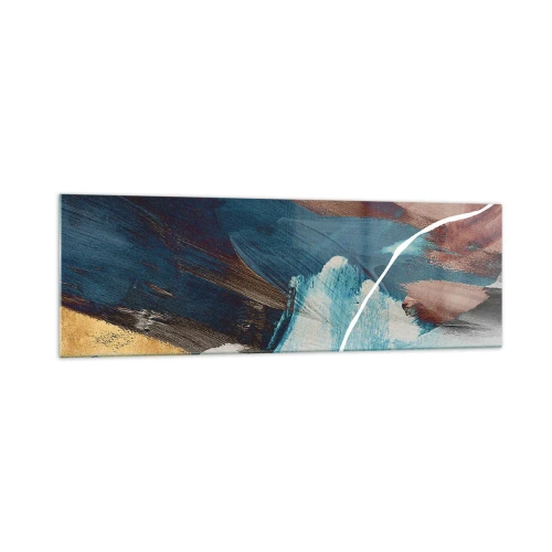 Üveg kép - Lelkesedéssel és energiával - 160x50 cm