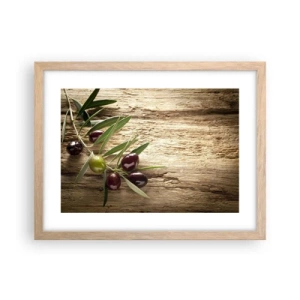 Poszter világos tölgy keretben - Egyenesen a természetből - 40x30 cm