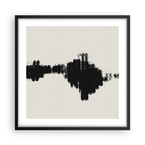 Poszter fehér keretben - A képzelet rezgései - 50x50 cm