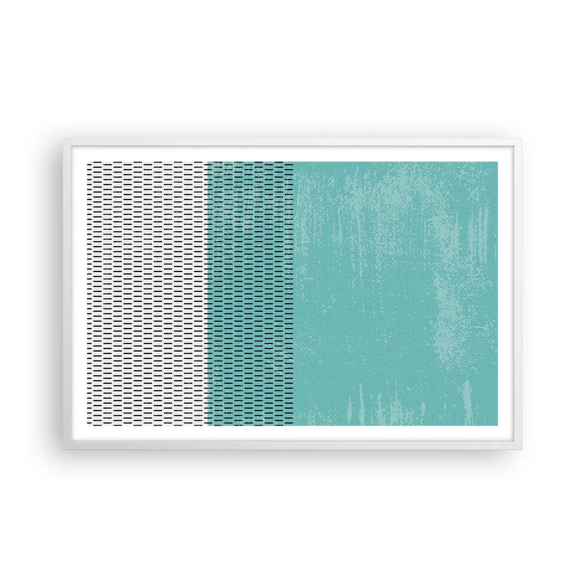 Poszter fekete keretben - Kiegyensúlyozott kompozíció - 91x61 cm