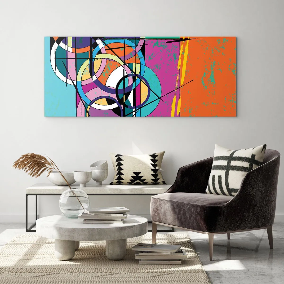 Üveg kép - Kerékről kerékre - 120x50 cm