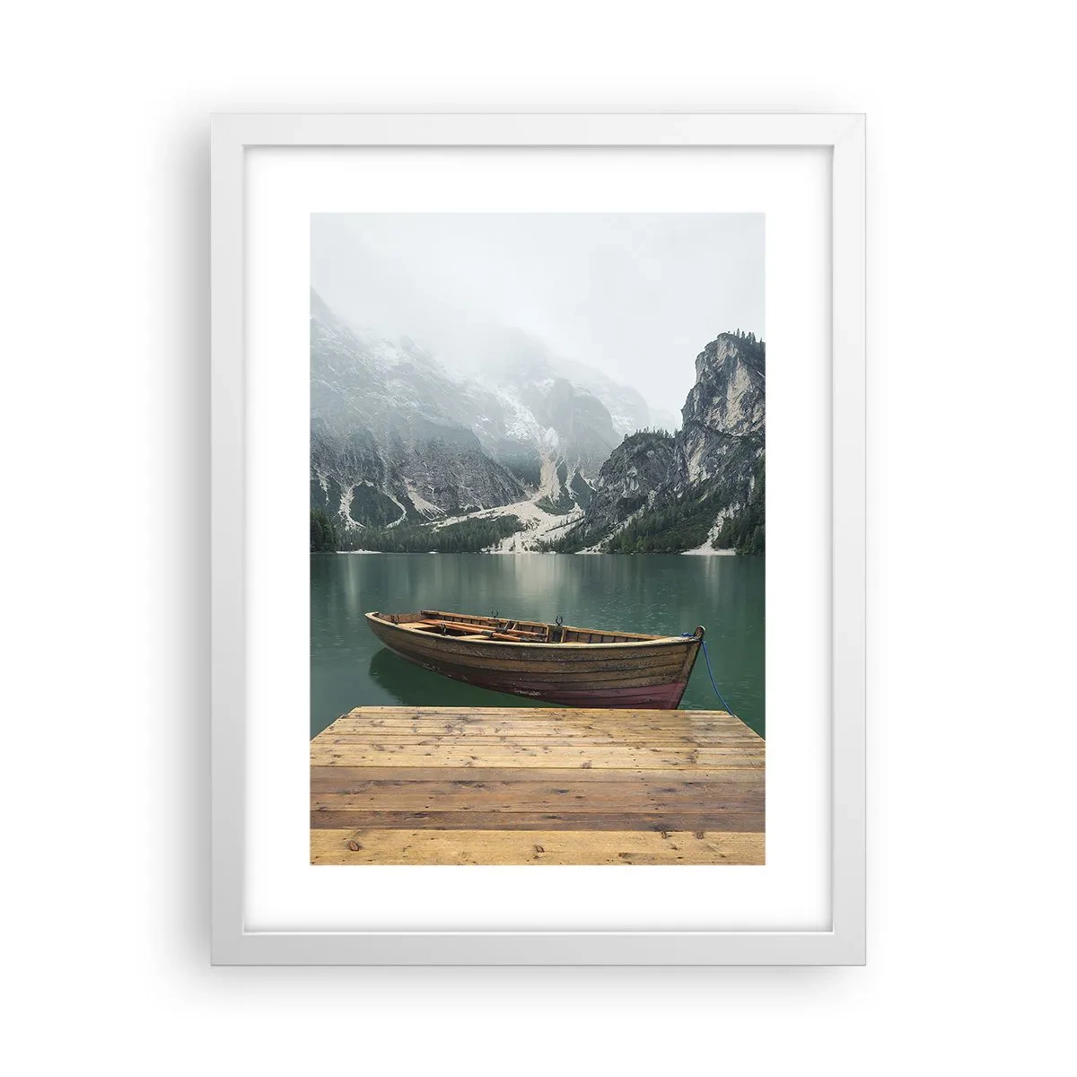 Poszter fekete keretben - "És a homlok büszke sziklái" - 30x40 cm