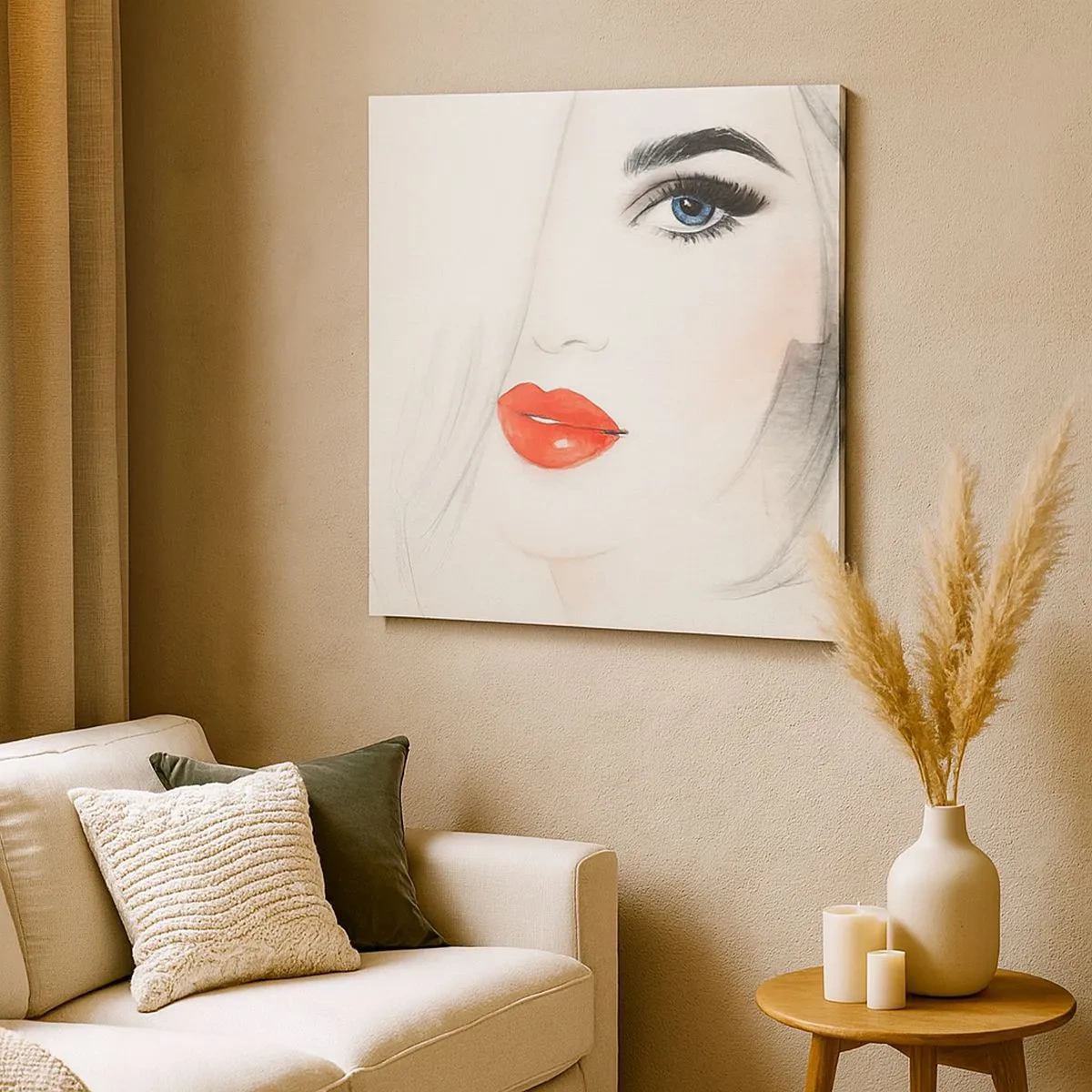 Vászonkép - Hipnotizál és kábít - 30x30 cm