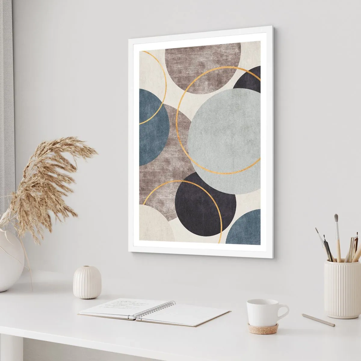 Poszter fekete keretben - Kerékről kerékre - 50x70 cm