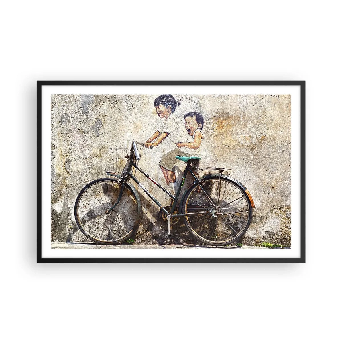 Poszter fehér keretben - Igaz, vagy hamis? - 91x61 cm