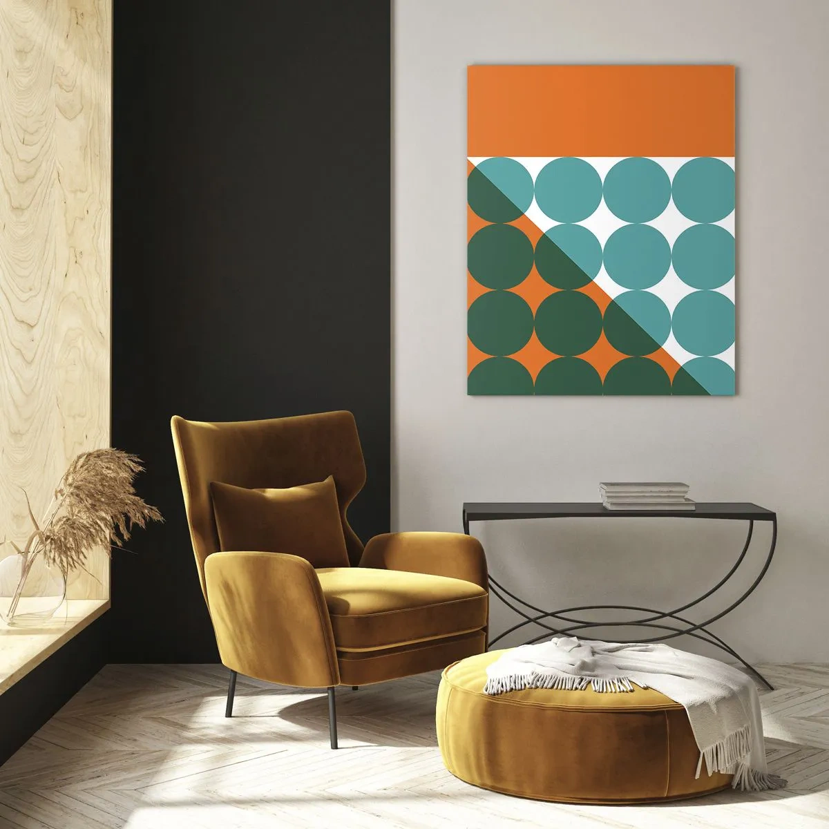 Üveg kép - Felfelé és átlósan - 50x70 cm