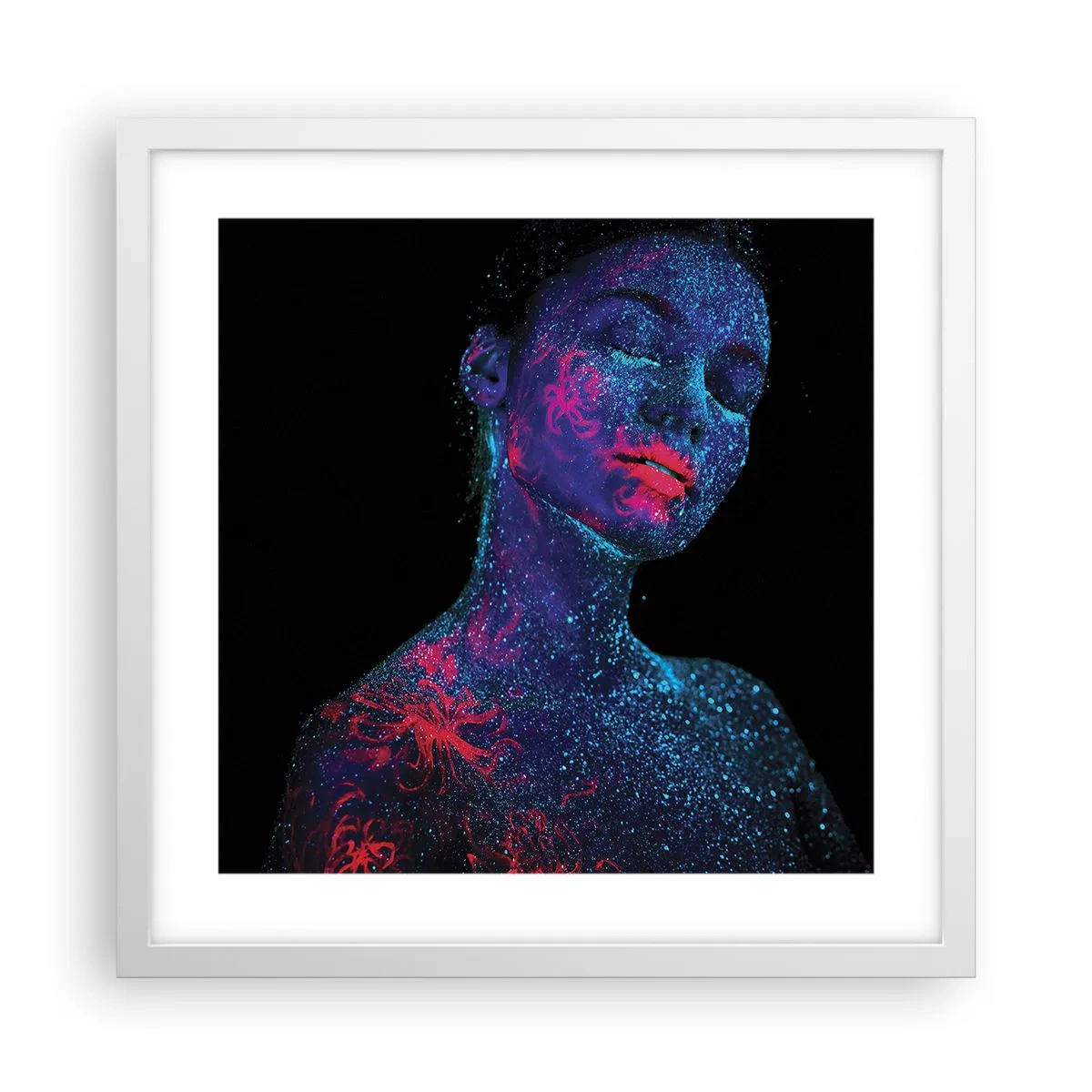 Poszter fekete keretben - A csillagporban - 40x40 cm