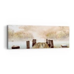 Vászonkép - Az ősz enyhe szomorúsága - 90x30 cm