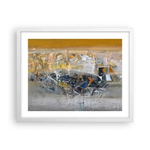 Poszter fekete keretben - Minden rendben lesz - 50x40 cm