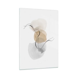 Üveg kép - Léggyöngyök - 50x70 cm