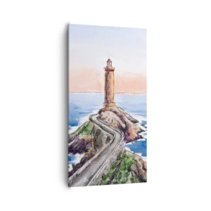 Vászonkép - Szemben a tengerrel - 65x120 cm