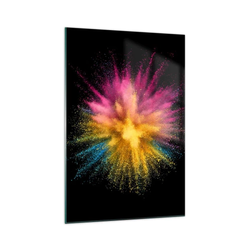 Üveg kép - A színek születése - 70x100 cm