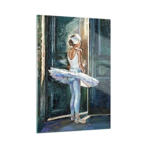 Üveg kép - Az előadás előtt - 50x70 cm