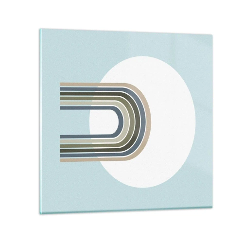 Üveg kép - Ellenállhatatlan vonzalom - 70x70 cm