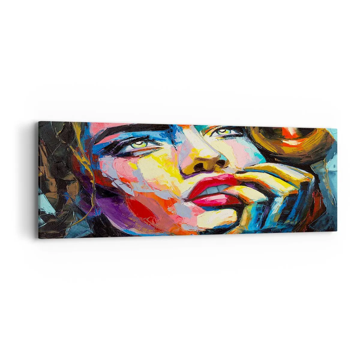 Vászonkép - Az álmok úgy repülnek az égen, mint a madarak - 90x30 cm