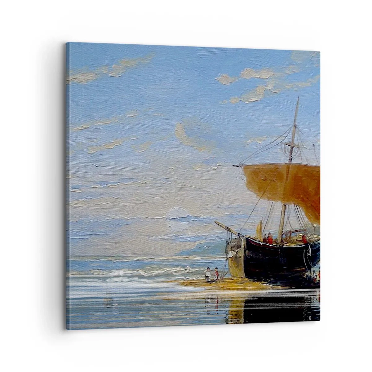 Vászonkép - Víz, föld, levegő - 60x60 cm